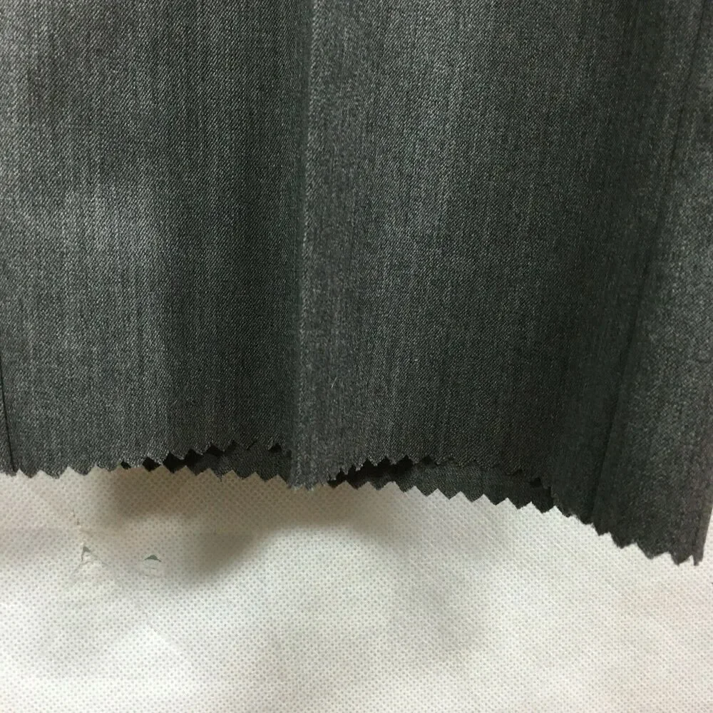NWT Austin Reed Pants Mens‎ Sz 44 Gray Super 100s Wool Trouser Dress *Unhemmed